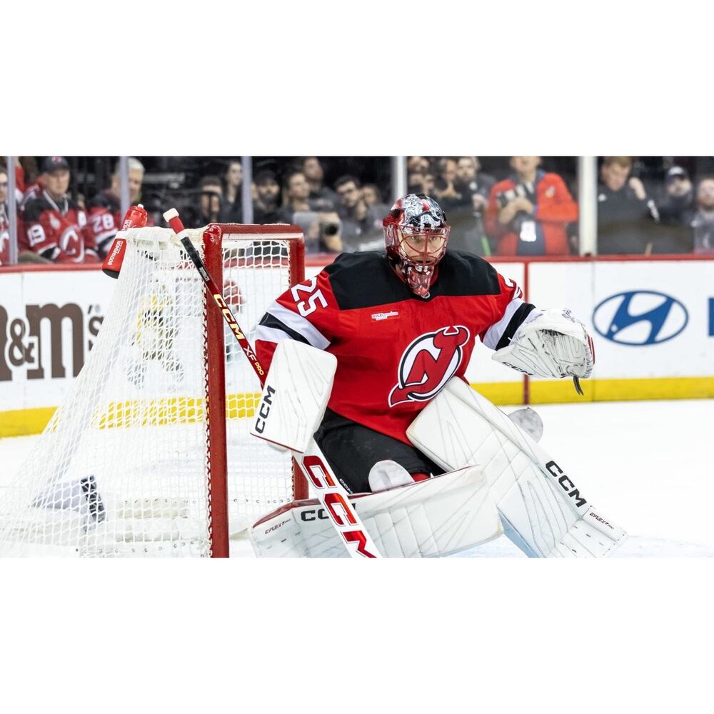 New Jersey Devils Jacob Markstrom #25 Adidas Authentic Jersey Sz 60 3XL NWOT - Picture 10 of 12